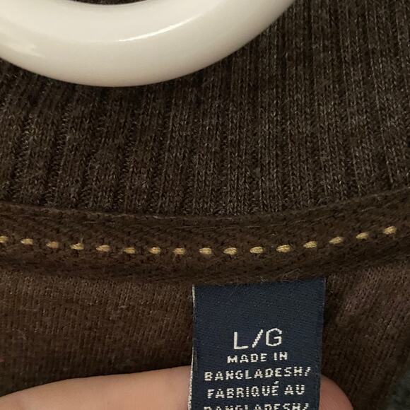 Arrow Men's Dark Green Zip-Up Sweater - Picture 3 of 4